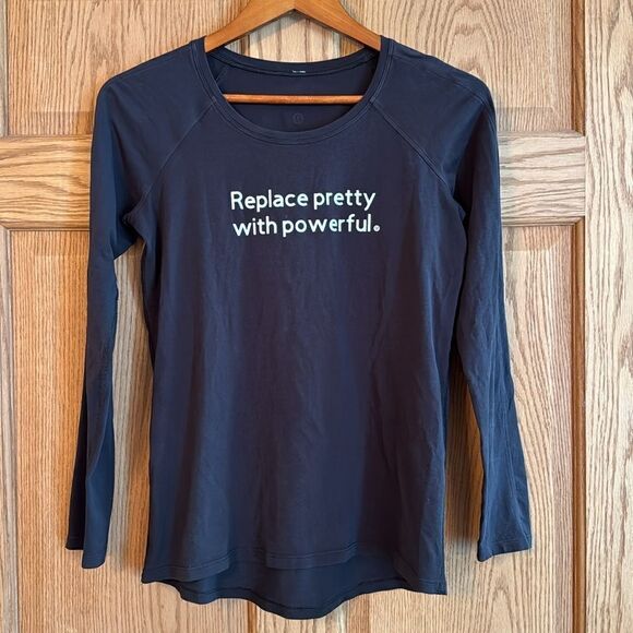 LULULEMON Replace Pretty With Powerful Long Sleeve Tee - Picture 8 of 11